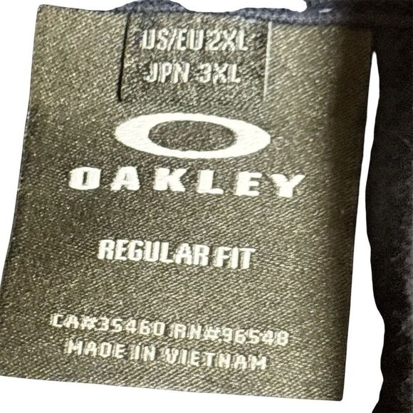 Oakley Men's 2XL Blue Pullover Hoodie with Logo & Graphic Print - Picture 5 of 5